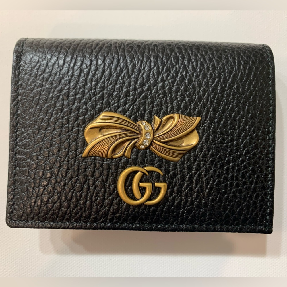 Gucci GG Marmont Bow Wallet